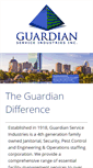 Mobile Screenshot of guardian-service.com
